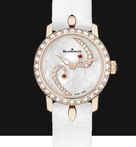 Review Blancpain Watches for Women Cheap Price Ladybird Ultraplate Replica Watch 0063A 2954 63A - Click Image to Close